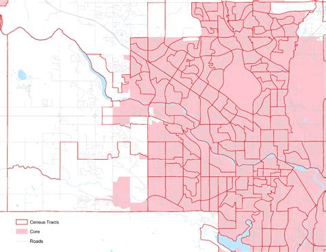 Calgary Metropolitan Area (Canada): Census Tracts .